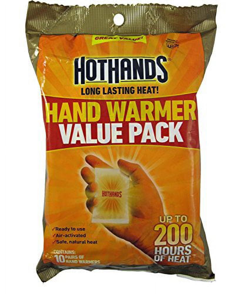 HotHands Value Packs: Bonus Package 10 Hand Warmers | 10 Toe Warmers