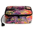 thumbnail image 1 of HotLogic Food Warming Tote, Lunch Bag 120V, Paisley, 1 of 8