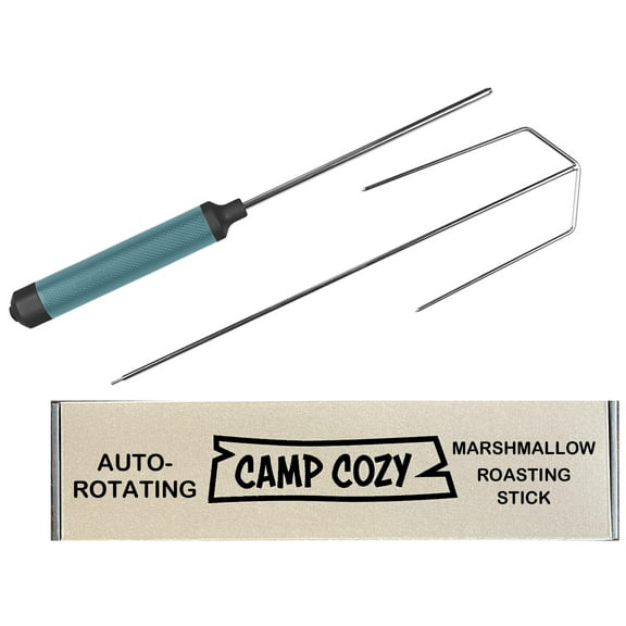 HotRod Automatic Rotating Hot Dog Marshmallow Roasting Stick (Blue)