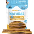 thumbnail image 1 of HotSpot Pets All Natural Bully Sticks, 6 Inch - 30 Pack, Long Lasting Dog Chews, 100% Beef Treat, 1 of 8