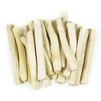 HotSpot Pets Large Rawhide Retriever Rolls Dog Treat, Rawhide Bone Chews 8 Inch (10 Pack)