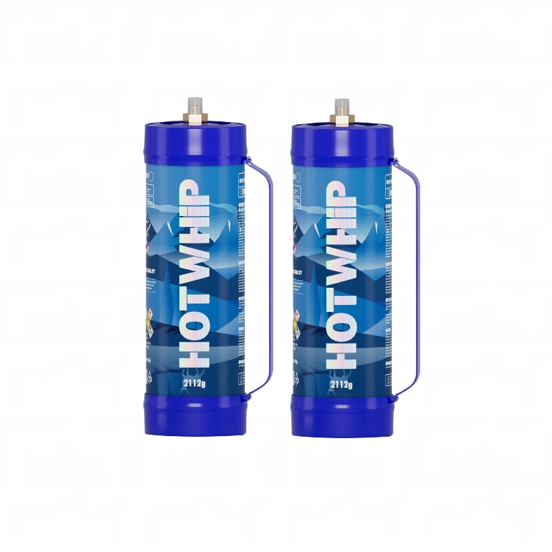 HotWhip Nitrous Oxide Tank Whipped Cream Cylinders 3.3L N2O Tank 2112g Whipped Cream Cartridges