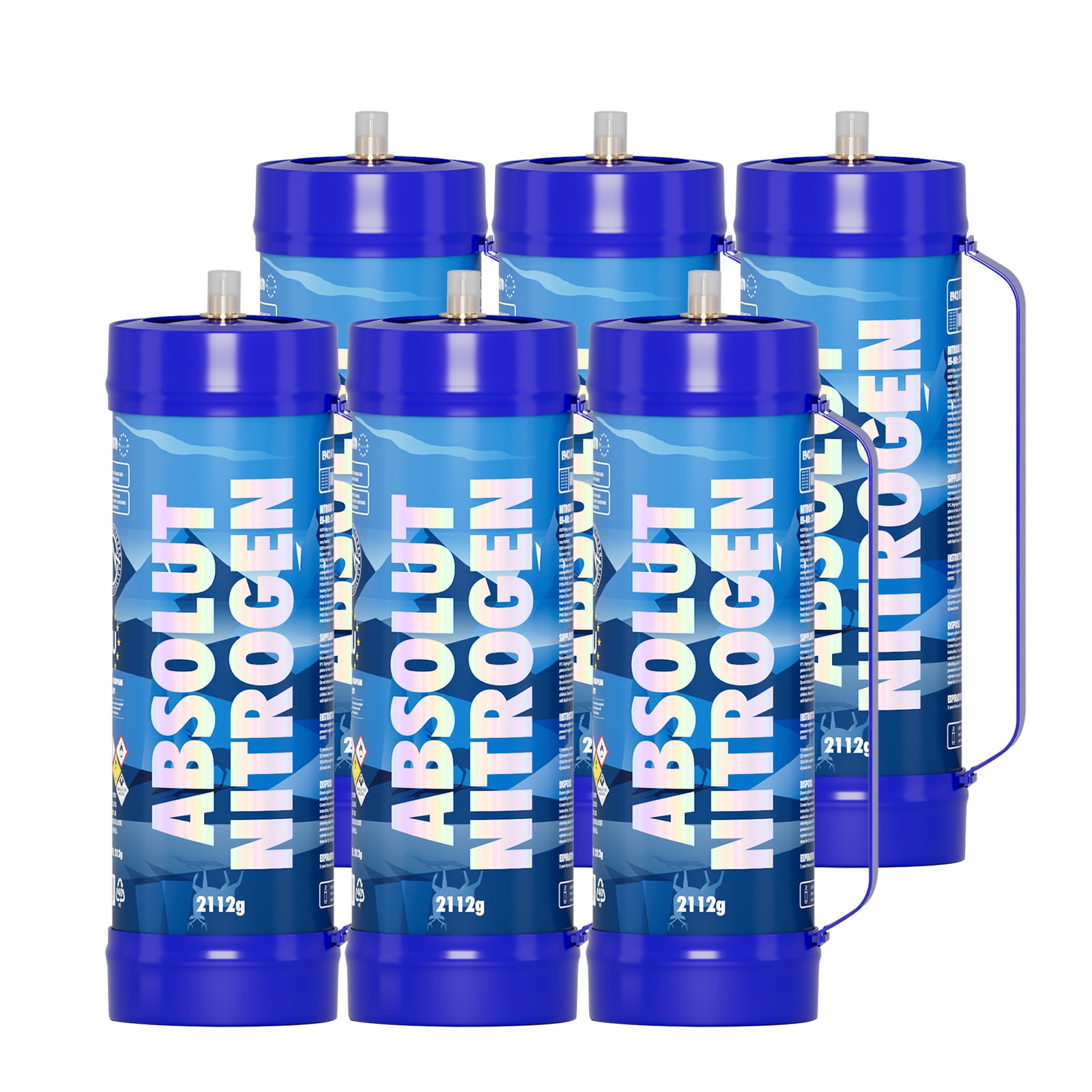 HotWhip Nitrous Oxide Tank Whipped Cream Cylinders 3.3L N2O Tank 2112g Whipped Cream Cartridges