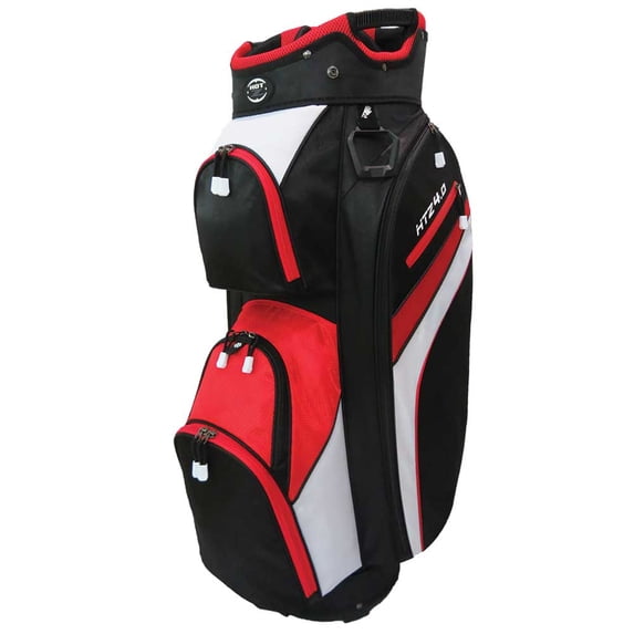 HotZ 4.0 Cart Bag *Black/Red/White* Golf