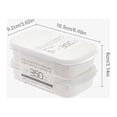 thumbnail image 1 of Hotaey Fresh Boxes 1pc/2pcs Microwave Oven Safe Easy to Clean Home Kitchen, 1 of 6