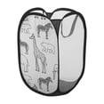 thumbnail image 1 of Hotaey Laundry Hamper Baby Girls Laundry Baskets Mesh Dirty Clothes Hamper, 1 of 6