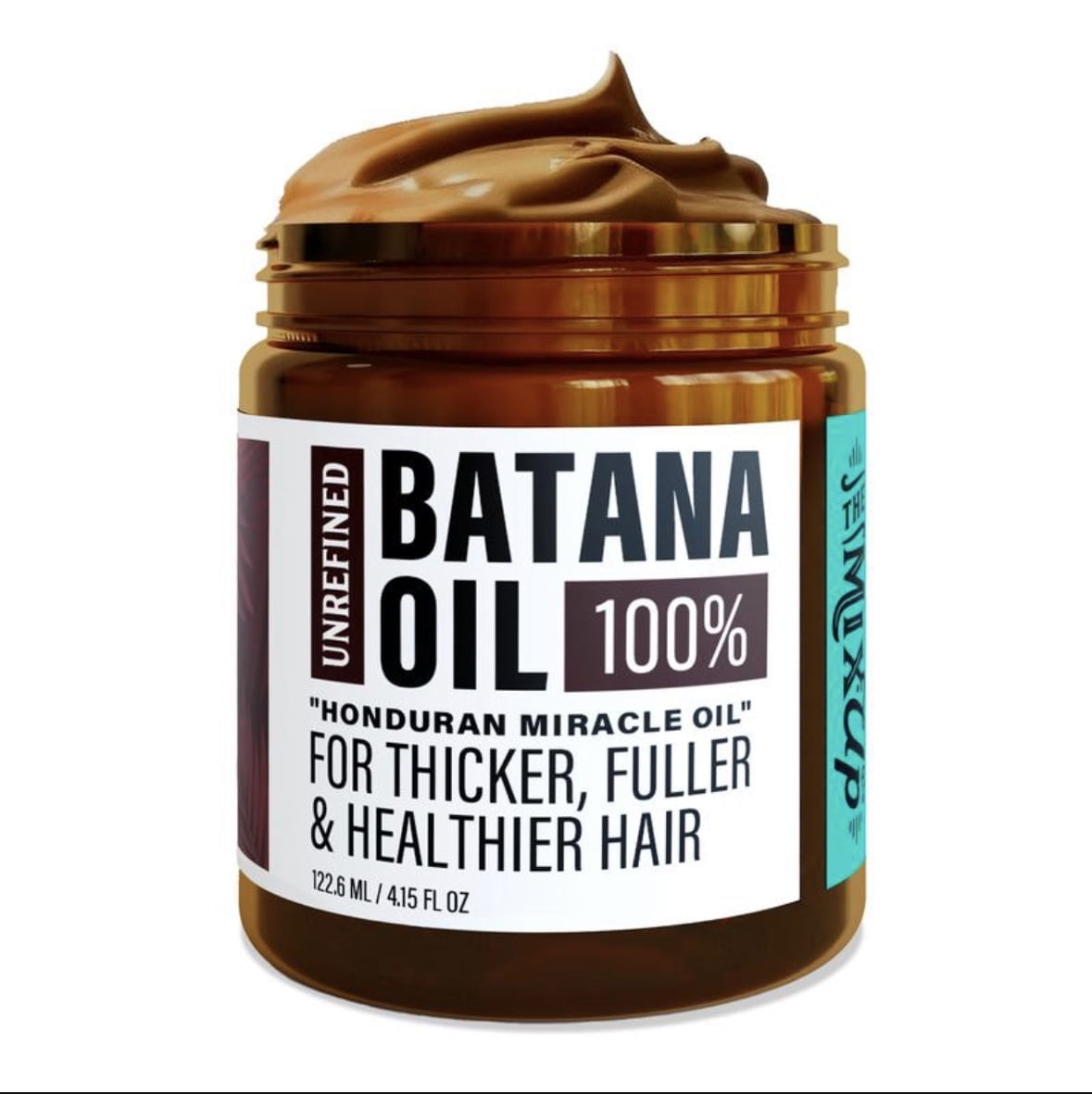 Hotana 100% Unrefined Batana Oil from Honduras - Get Fuller, Thicker, Healthier Hair - Great Gifts for Women & Men Conditioner Haircare Silky - Hair Nutrition   Comfort Frizz Color