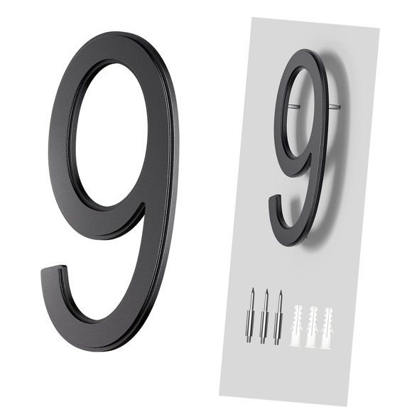 Hotbar 10 Inch Address Numbers For Houses, Metal Large House Numbers ...