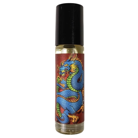 Dragon's Blood Perfume - Roll-on Perfume Oil - Earthy Unisex Body Oil with Musk, Spices, and Resins