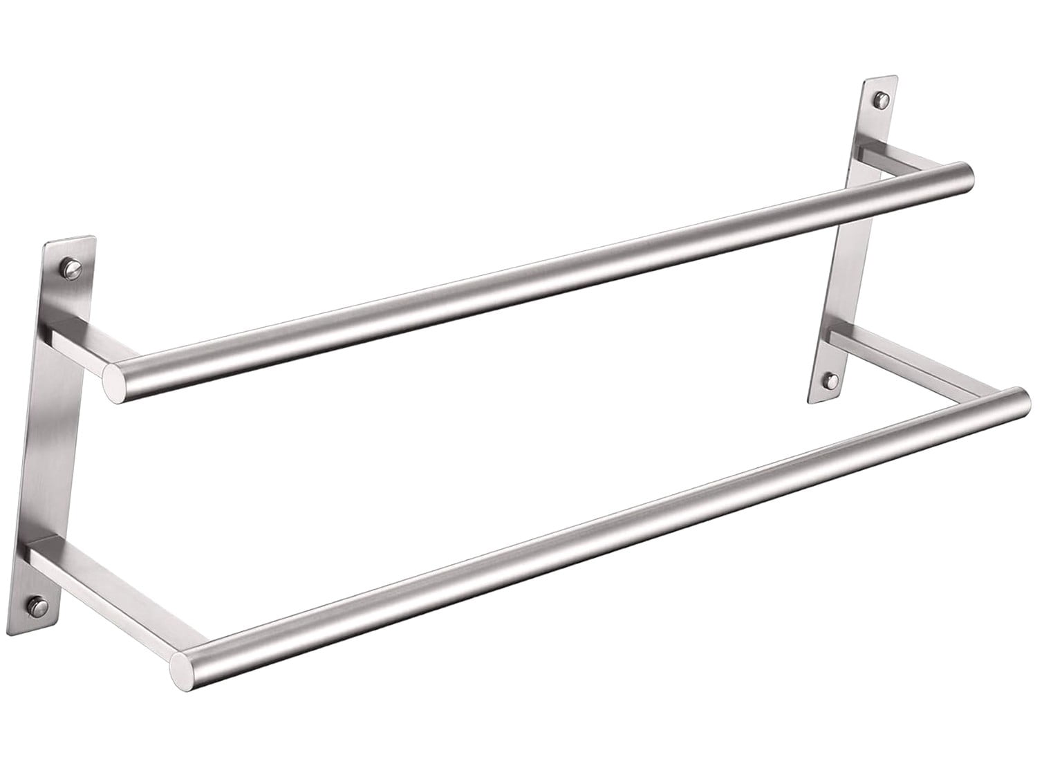 Hotbar 20 Inch Bars Double Racks Bathroom Holder Storage Shelves Wall ...