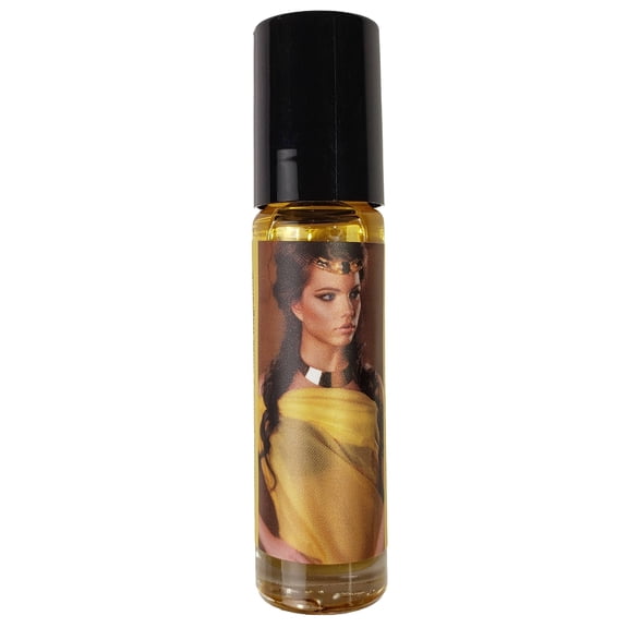Egyptian Queen Perfume for Women | Seductive Egyptian Musk Fragrance, Powdery and Woodsy | Roll-on Perfume Oil