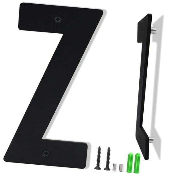 Hotbar 3 Inch Aluminum House Address Numbers and Letters for Outside ...