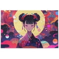 Hotbar Anime Beautiful Woman Jigsaw Puzzle 500 Pieces, Zigsaw with