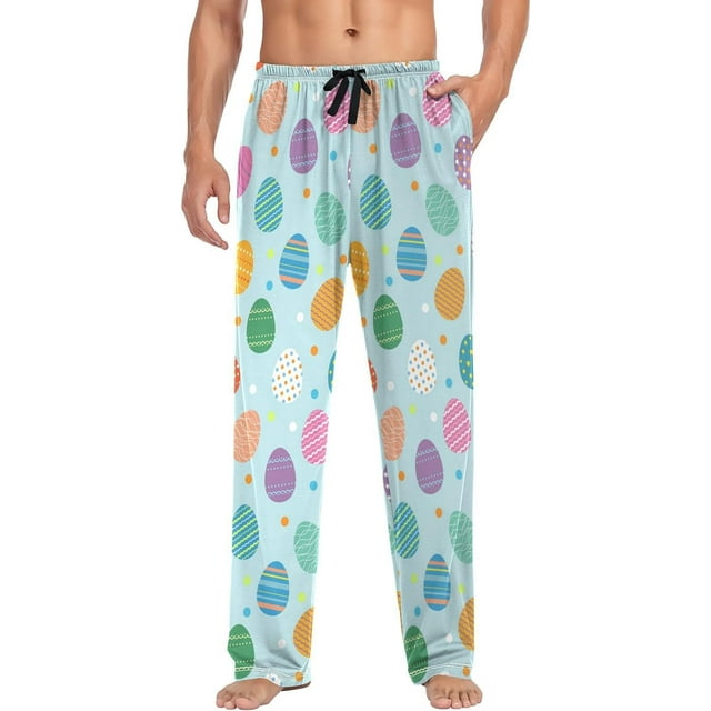 Hotbar Easter Eggs Men's Pajama Pants Cotton Ultra Lightweight ...