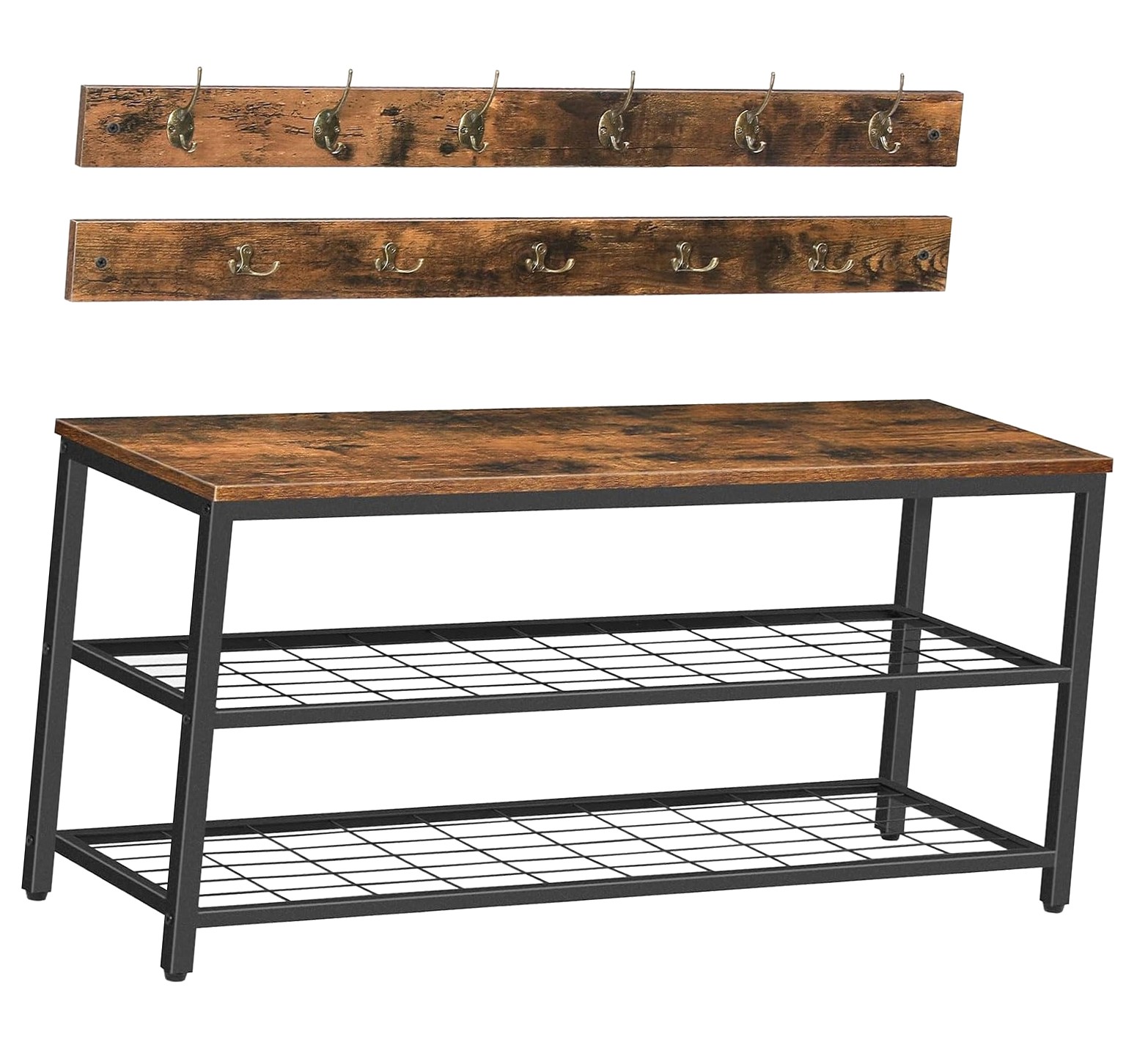 Tree Shoe Rack Hotbar Hall Tree with , Shoe Set, Entryway Shoe Rack with Coat , Hall ...