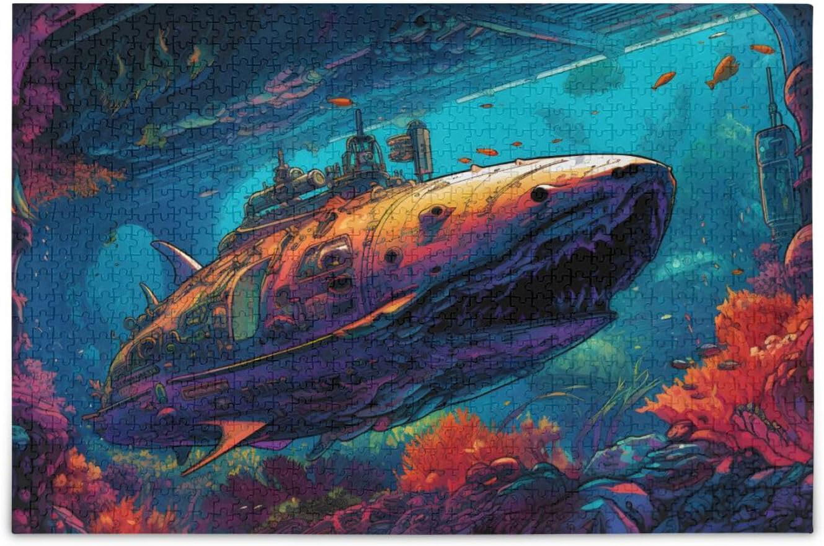 hotbar-jigsaw-puzzle-1000-pieces-fish-submarine-picture-for-adults