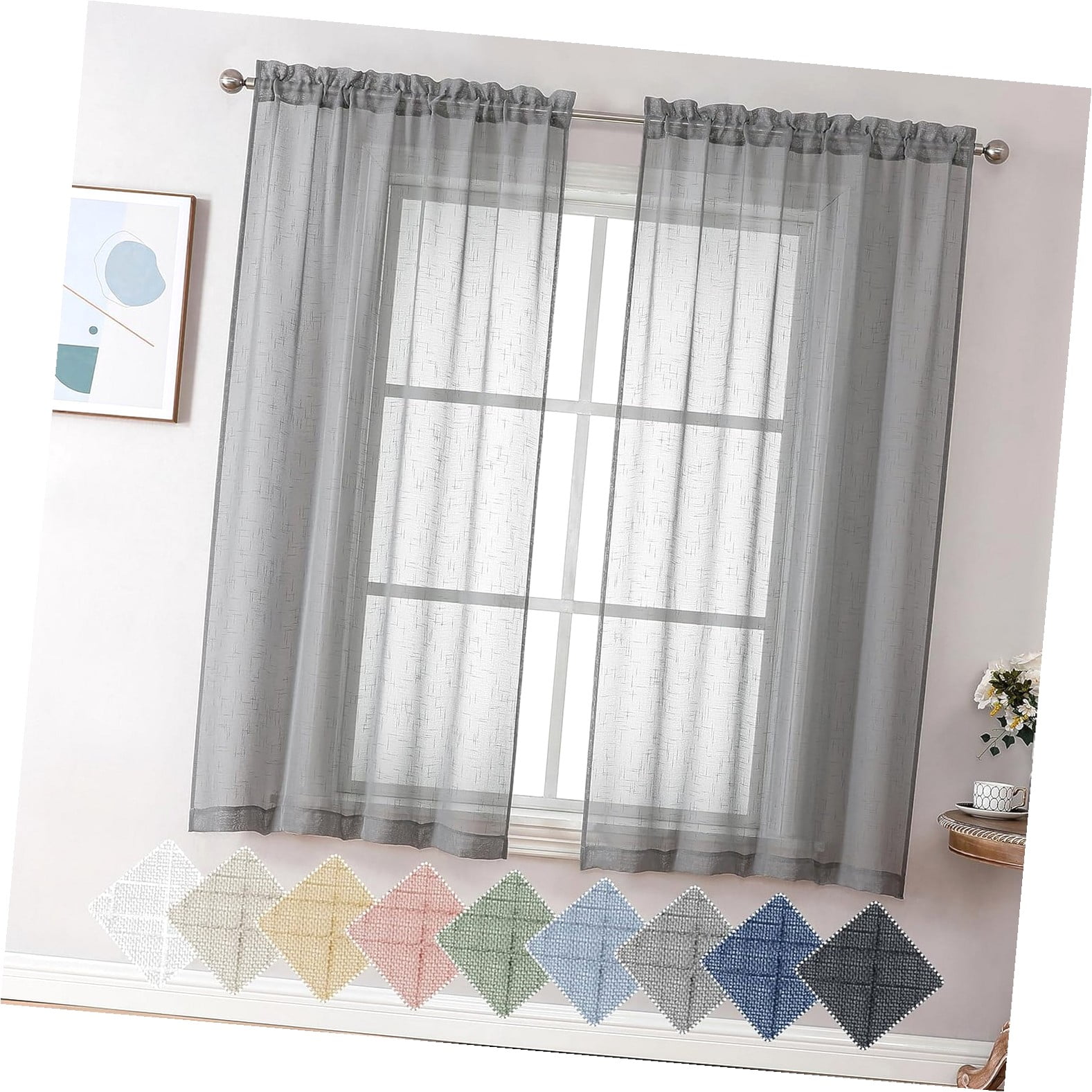54 Inch Length Curtainsnull