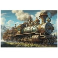 Hotbar Vintage Steam Train Fantasy Jigsaw Puzzle 1000 Pieces, Zigsaw