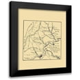 thumbnail image 1 of Hotchkiss 12x14 Black Modern Framed Museum Art Print Titled - Flat Top Coal Field West Virginia - Hotchkiss 1886, 1 of 5