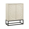 thumbnail image 1 of Hotchkiss Cream Transitional Wood Two Door Bar Cabinet, 1 of 6