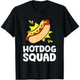 thumbnail image 1 of Hotdog Lover Team Hot Dog Funny Hotdog Squad T-Shirt, 1 of 5