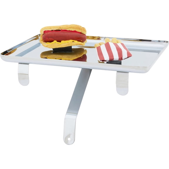 Hotdog Style Drive-In Chrome Tray-Classic 50s Look