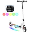 thumbnail image 1 of SANOPY Electric Scooter for Kids 8+,180W Upgraded Motor,4 Adjustable Heights & 3 Speed,Lightweight, LED Display,Foldable Electric Scooter with Deck Lights for Kids & Teen, 1 of 7