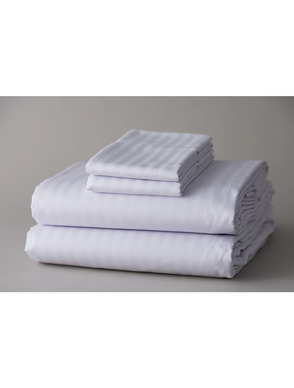 Hotel Bed Linens TC250 Striped (1cm Wide) 60C40P Luxury Percale