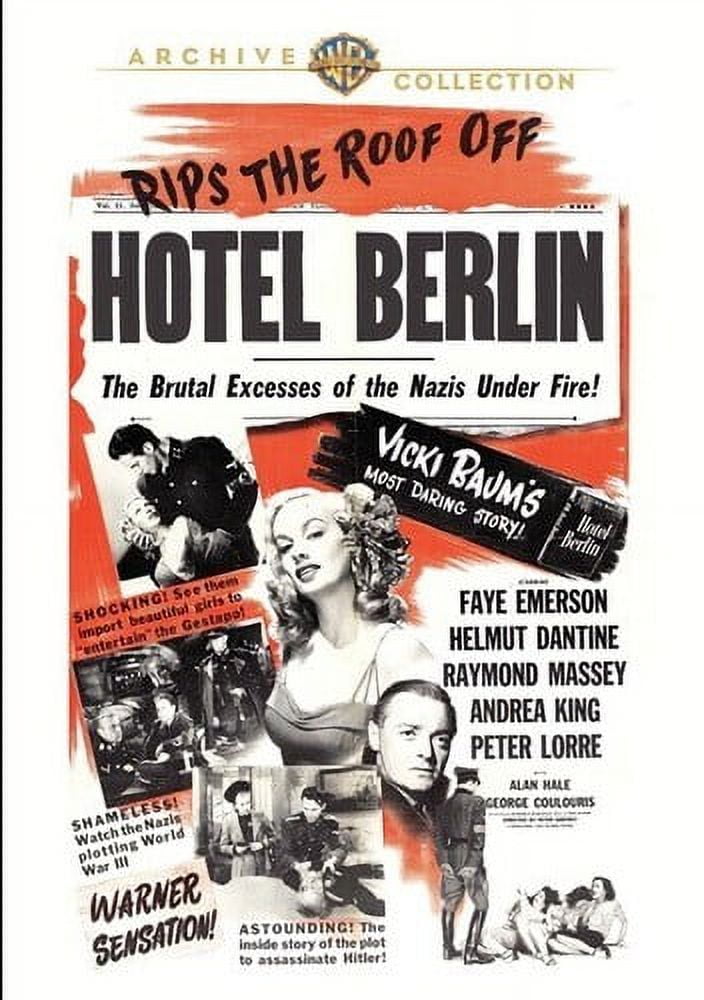 Hotel Berlin (DVD), Warner Archives, Drama - Walmart.com
