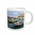 thumbnail image 1 of 3drose, Hotel Buildings and Traditional Luzzu Boats, Gozo Island, Malta., 15oz Mug, 1 of 6