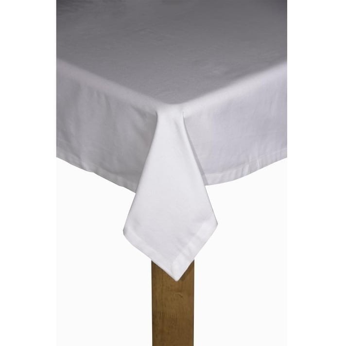 Hotel Butler Service 70 in. x 126 in. 100% Cotton Tablecloth Hotel Butler Service 70 in. x 126 in. 100% Cotton Tablecloth