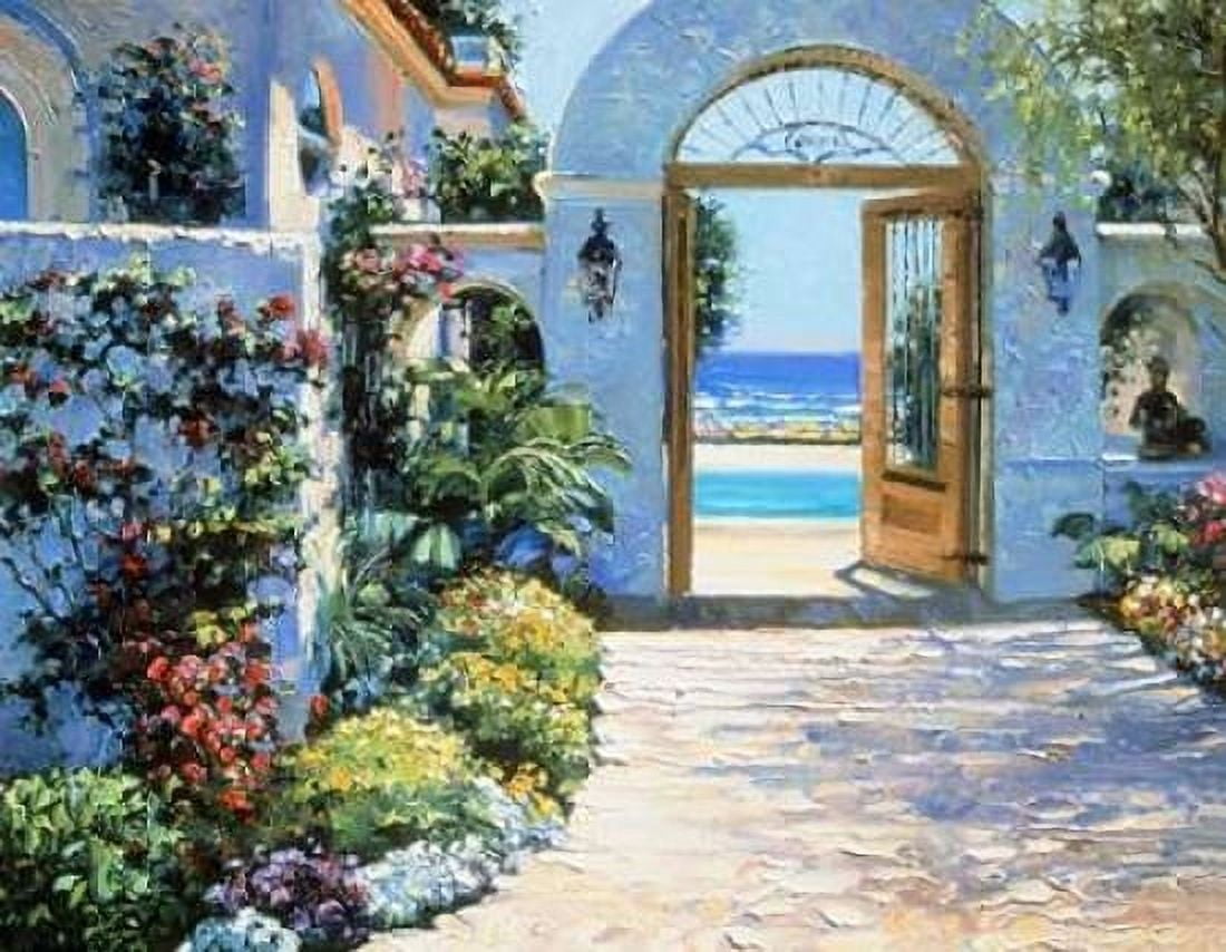 Hotel California Canvas Art - Howard Behrens (22 x 28)