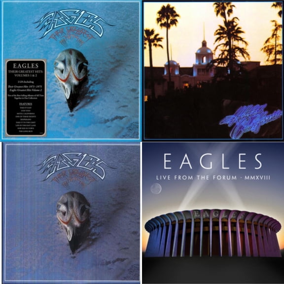 Their Greatest Hits Vol.1 & 2 (2LP/180G) & Hotel California & Their Greatest Hits 1971-1975 & Live From The Forum Mmxviii (4LP/180G)