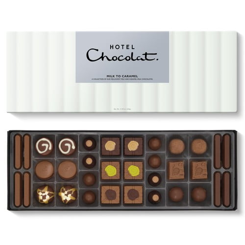 Hotel Chocolat - Milk to Caramel Sleekster 340g, British Import (Pack of 2)