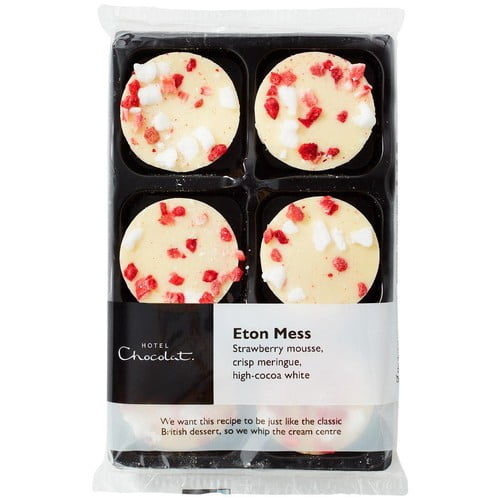 Hotel Chocolat White Chocolate Eton Mess Selector 70g, British Import (Pack of 6)