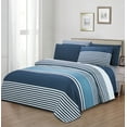 thumbnail image 1 of Hotel Club 1800 Super Soft 6-Piece Print Sheet Set (King, Oliver), 1 of 3
