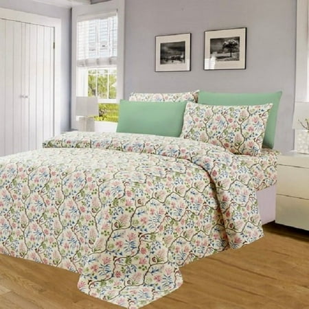 Hotel Club 1800 Super Soft Grace Sheet Set with Bonus Pillowcases Twin