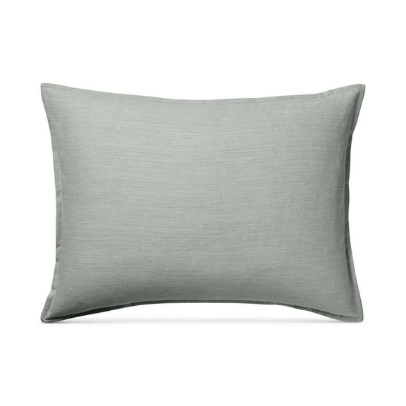 Hotel Collection 525-Thread Count Yarn Dyed Pillow Sham - STANDARD - Ash Gray