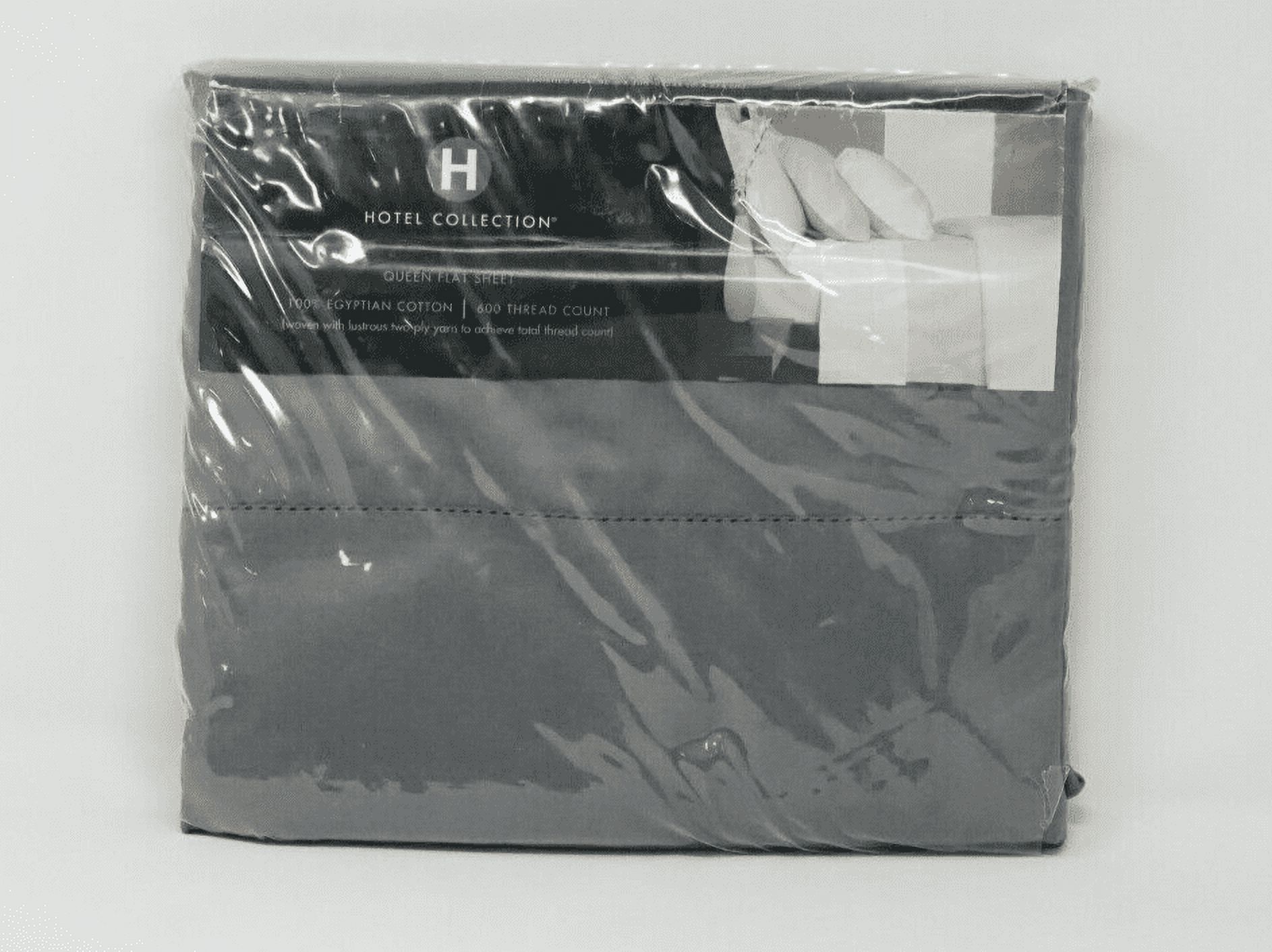 Hotel Collection 600 Thread Count Egyptian Cotton Flat Sheet QUEEN