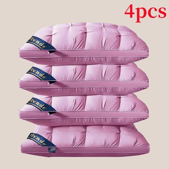 Hotel Collection Bed Pillows , Deep Sleep Neck Support , Hypoallergenic Polyester Fiber Cover, Super Comfortable for All Seasons,  Back, Stomach or Side Sleepers pillows for sleeping