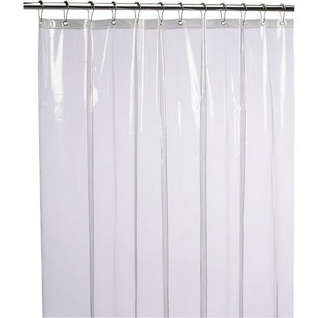 Hotel Collection Clear PEVA Shower Curtain, 72" x 72"
