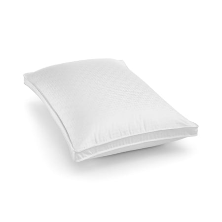 Hotel Collection Goose Down 100% Cotton Soft Down Pillow, Standard, European White