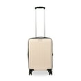 thumbnail image 1 of Hotel Collection Hardside Expandable Carry On Luggage 20 Inch Luggage with Spinner Wheels Portable USB Charger Built In Digital Weight Scale and GPS Tracker TSA Approved Lock Champagne, 1 of 1