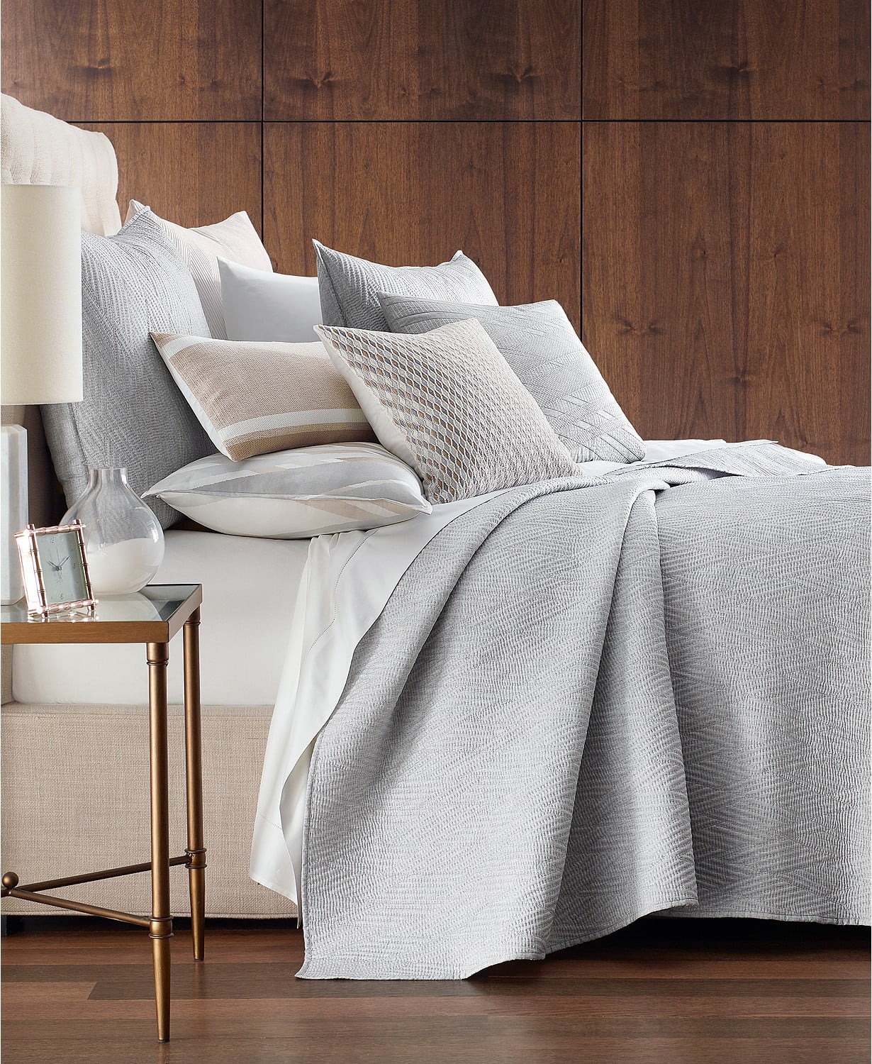 Hotel collection luxury quilted bedspread throw sale