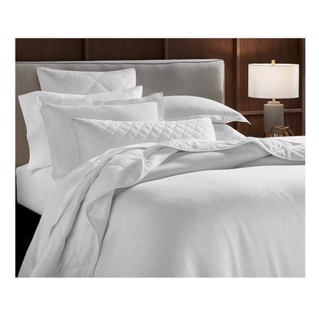 Hotel Collection Linen Modal Blend Duvet Cover Sets Full/Queen-White