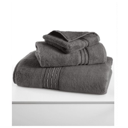 Hotel Collection Luxe 100% Turkish Cotton 20" x 30" Hand Towel - Sterling Gray