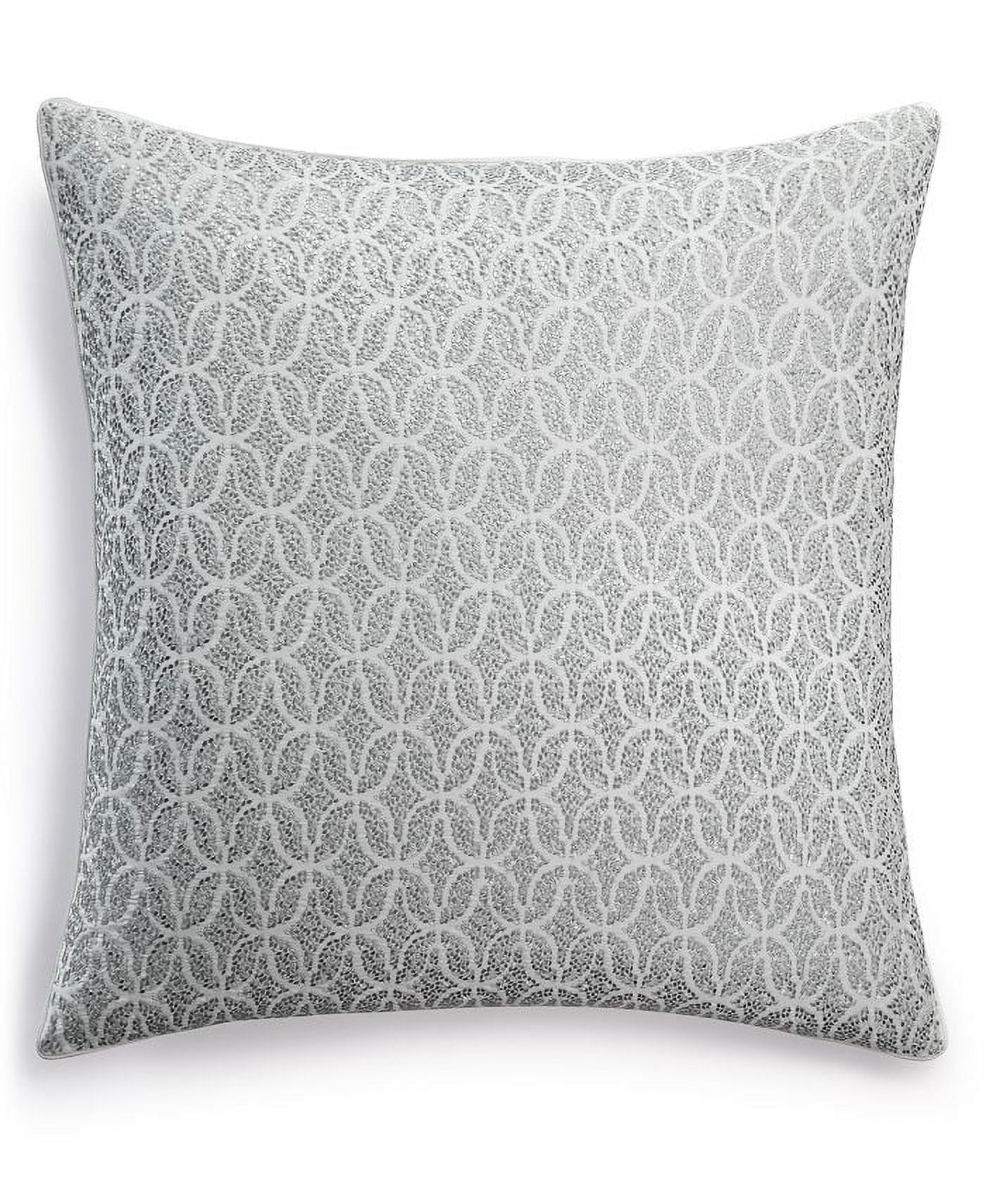 Hotel Collection Primativa Sham, European Silver