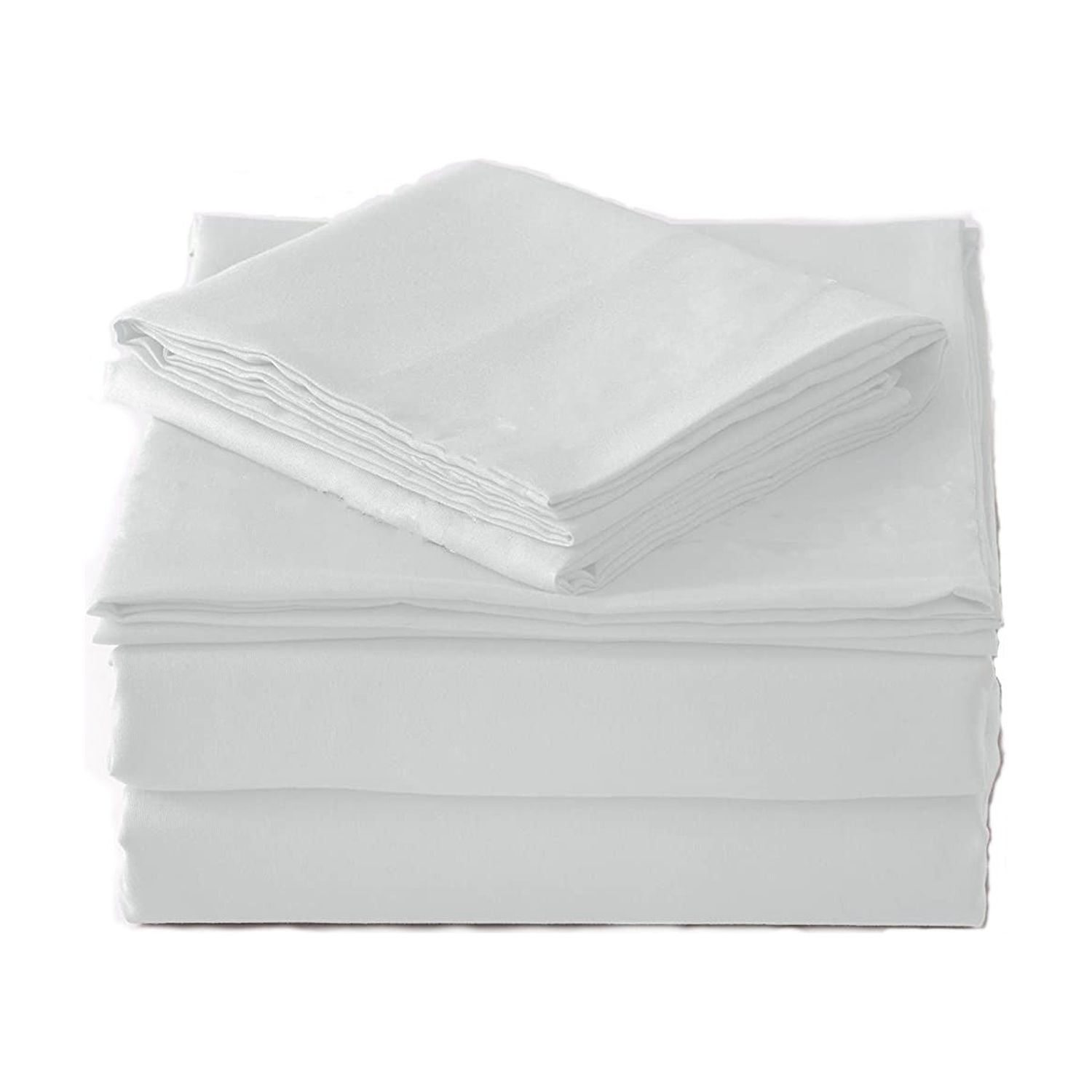 FreshCulture Twin Fitted Sheet Only - Hotel Quality Fitted Sheet Twin Size  - Ultra Soft & Breathable - Brushed Microfiber - Deep Pocket - Cooling