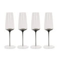 thumbnail image 1 of Aroma360 Hotel Collection Smoke Stem Champagne Glasses Smoky Black Champagne and Coupe Flutes to Elevate Every Special Moment that Calls for Sparkling Wine 4 Glasses 4 Glasses Champagne, 1 of 4