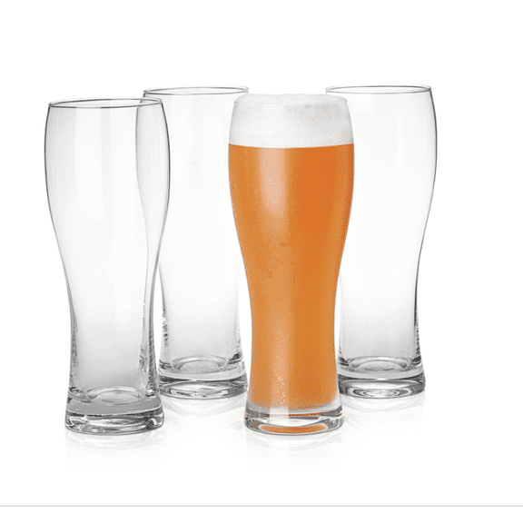 Hotel Collection Stemless Beer Glasses, Set of 4, New